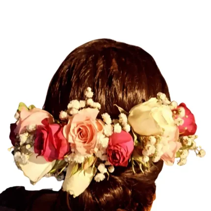 Cintillo de Flores Naturales para Novia - Elegancia Natural