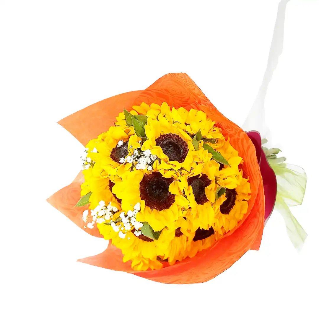129 Ramo 18 Girasoles - Imagen 1