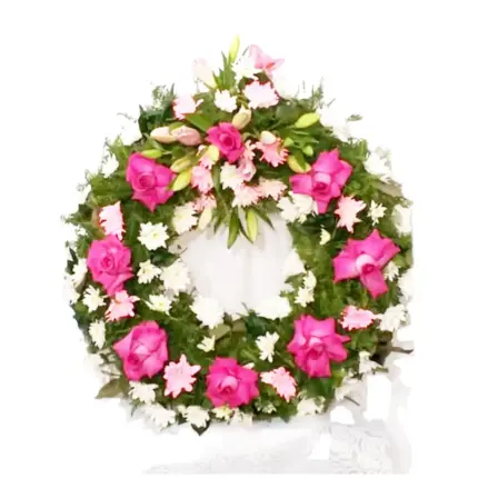 Corona Redonda Rosada