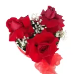 Caja Corazón 3 Rosas