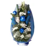 Arrimo Mediano Rosas Azules