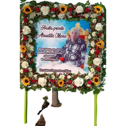 Cuadro Escrito Fúnebre Personalizado